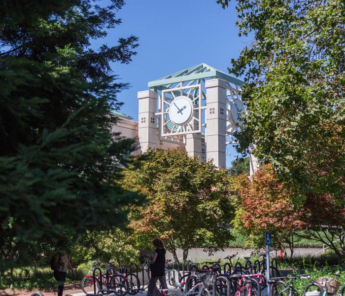 SSU Library Clock Tower Photo
