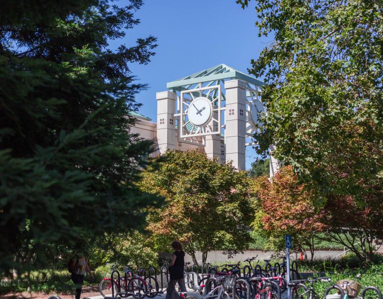 SSU Library Clock Tower Photo