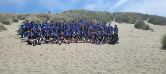 Group photo of Summer Bridge students